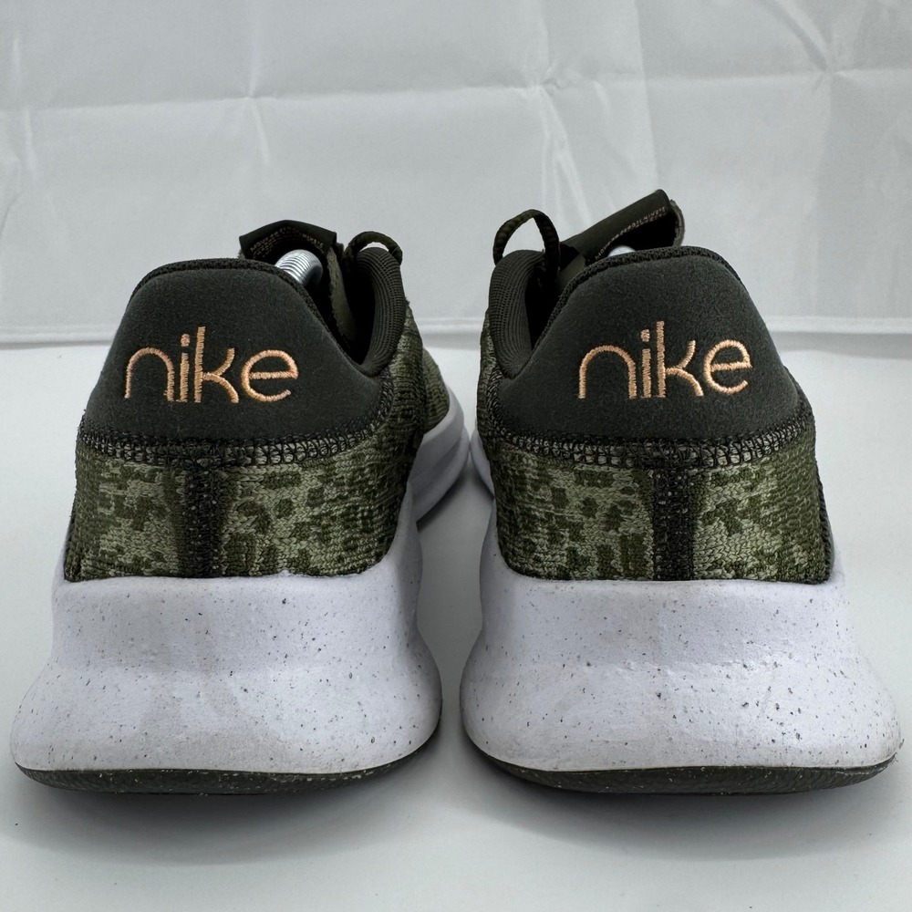 Nike SuperRep Go 3 Flyknit Training Shoes Mens 10 Olive Green Leopard DH3394-300 - Picture 6 of 14